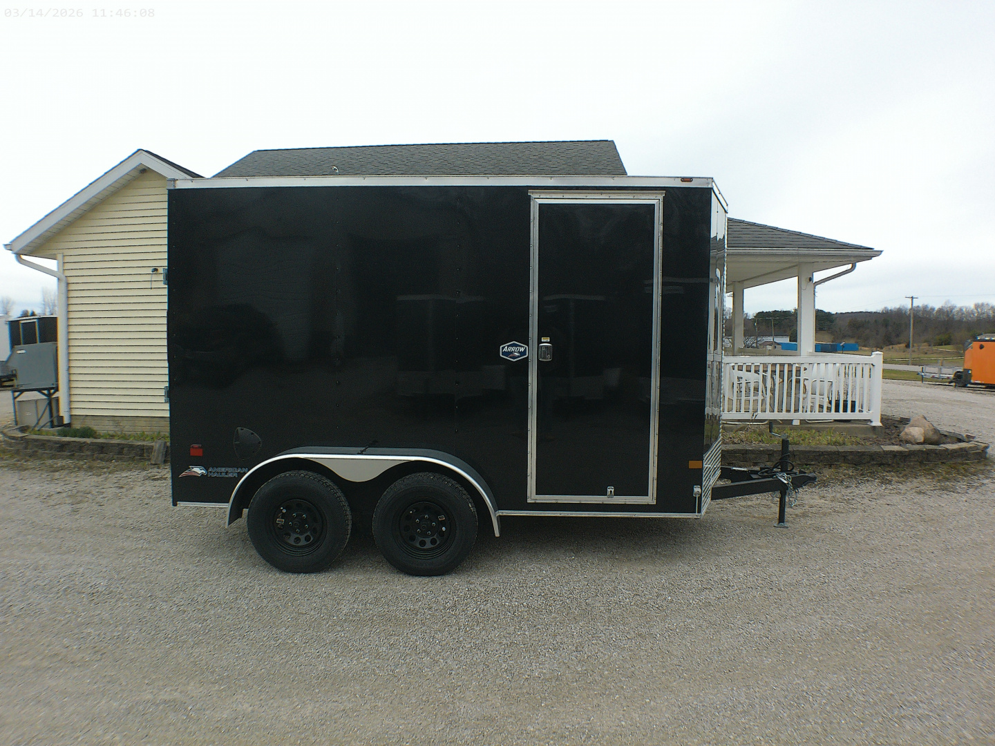 New 2026 American Hauler Arrow 6x12 Tandem Deluxe Cargo / Enclosed Trailer