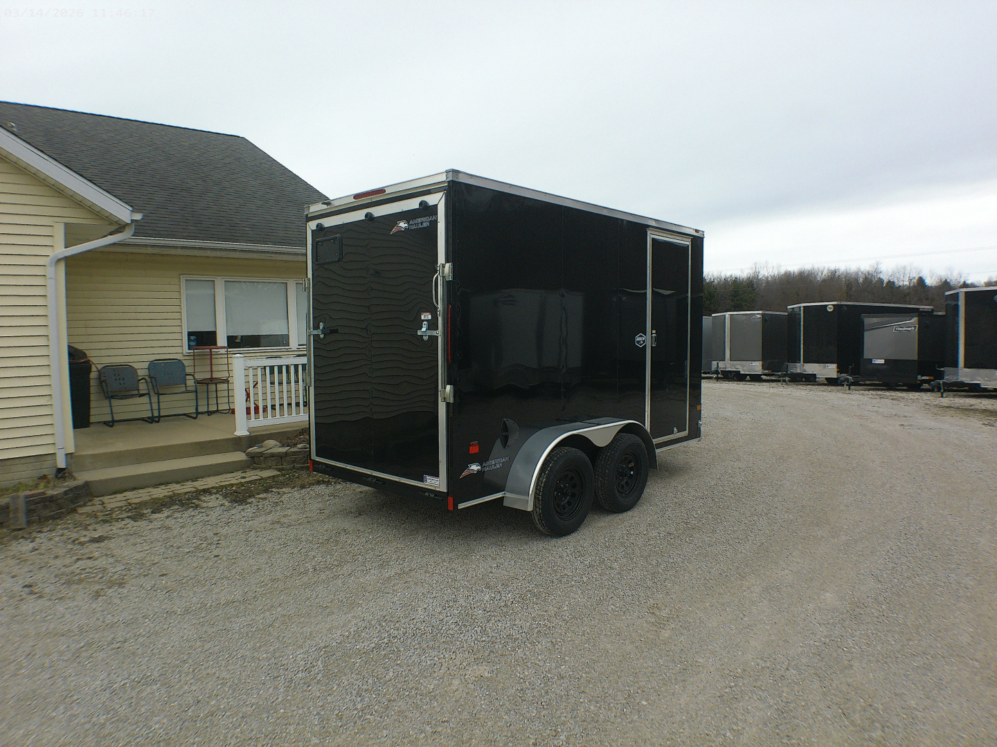 New 2026 American Hauler Arrow 6x12 Tandem Deluxe Cargo / Enclosed Trailer