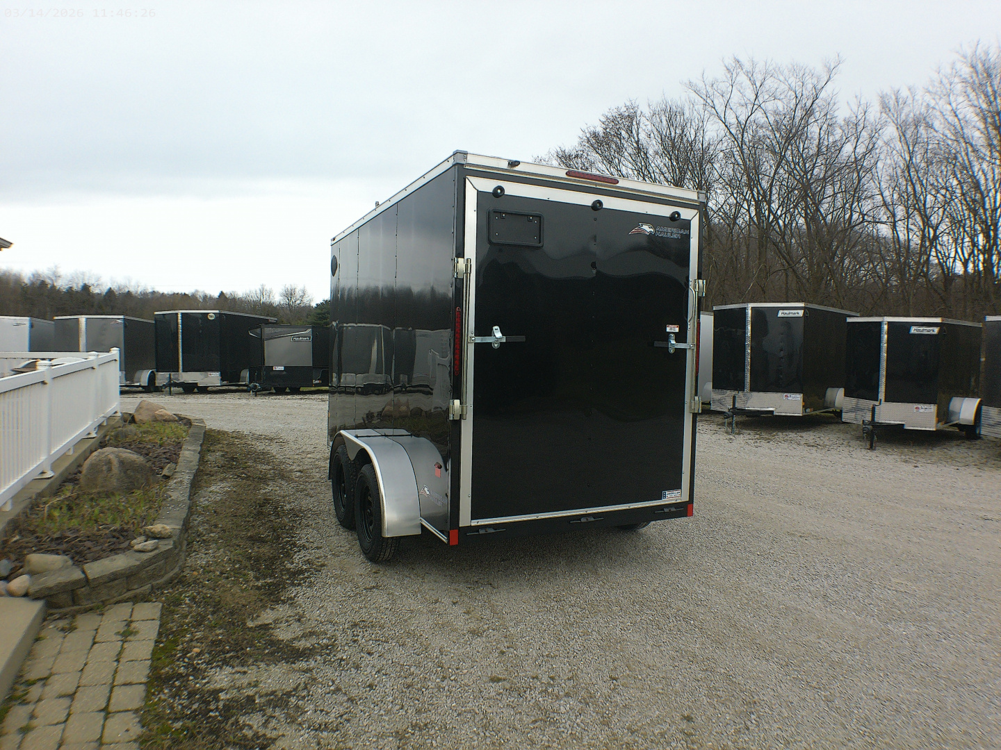 New 2026 American Hauler Arrow 6x12 Tandem Deluxe Cargo / Enclosed Trailer