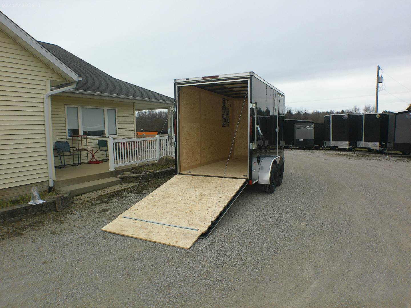 New 2026 American Hauler Arrow 6x12 Tandem Deluxe Cargo / Enclosed Trailer