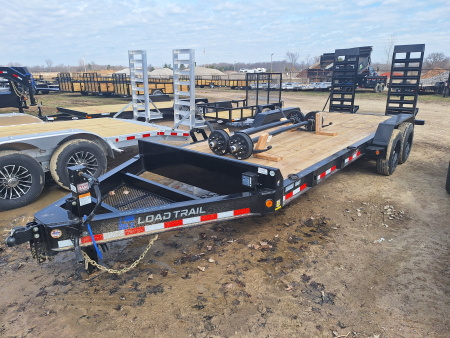 New 2026 Load Trail 83x20 I-Beam Equipment Trailer W/ 24  HD Ramps