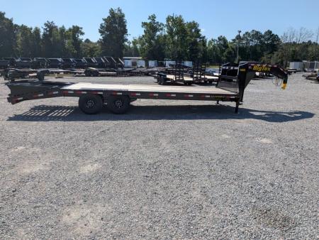 New 2026 Big Tex Trailers 20+5 14GN w/ Flip up Ramps