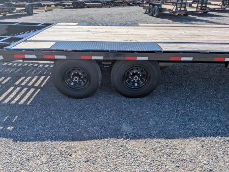 New 2026 Big Tex Trailers 20+5 14GN w/ Flip up Ramps