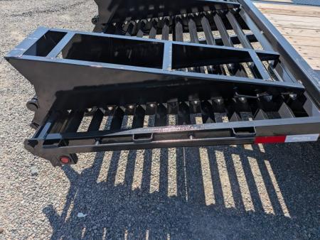 New 2026 Big Tex Trailers 20+5 14GN w/ Flip up Ramps