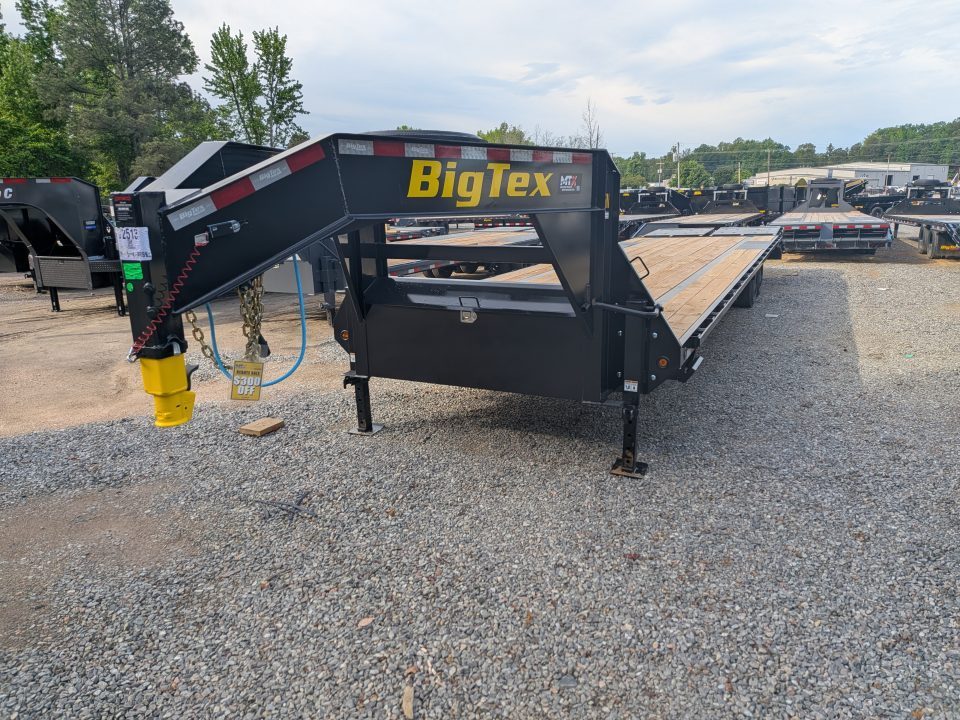 New 2026 Big Tex Trailers 30+5 16GN with Mega Ramps Flatbed Trailer