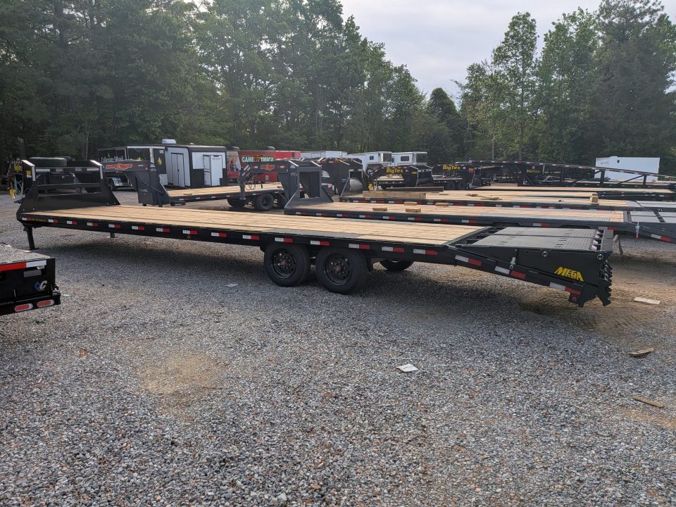 New 2026 Big Tex Trailers 30+5 16GN with Mega Ramps Flatbed Trailer