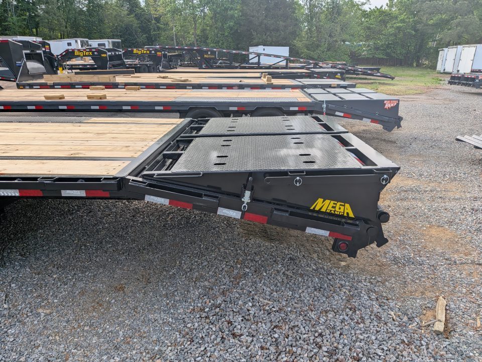 New 2026 Big Tex Trailers 30+5 16GN with Mega Ramps Flatbed Trailer
