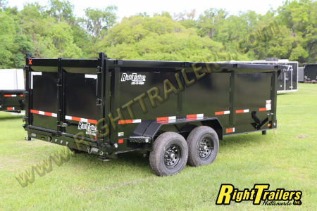 New 2026 7X16 MAXX-D DUMP TRAILER