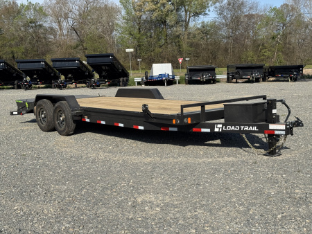 New 2026 Load Trail 83X22 CH Equipment Trailer W/ MAX RAMPS, 10 PLY TIRES, REMOVEABLE FENDERS, TOOL BOX, WINCH PLATE