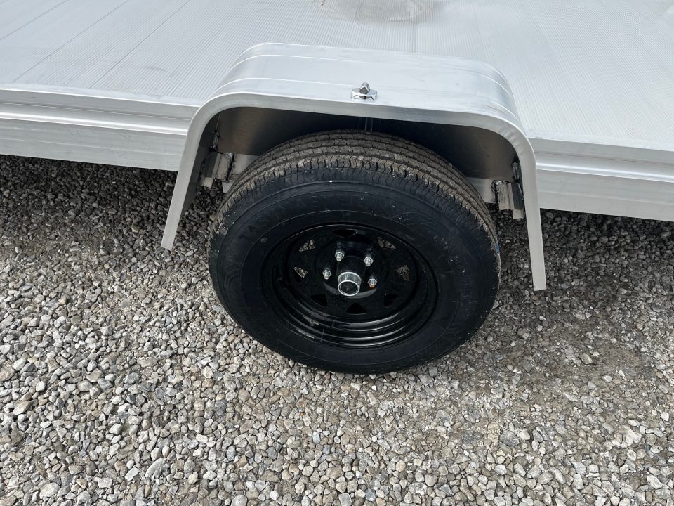 New 2027 Aluma 7814ESA Aluminum Utility Trailer 3K