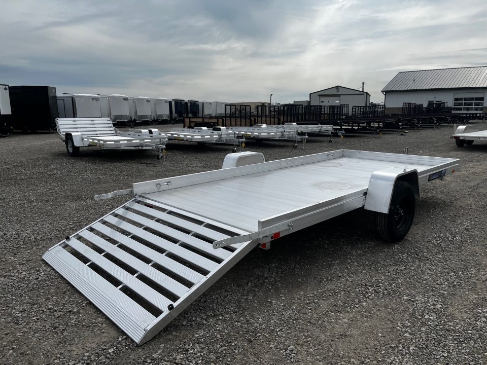 New 2027 Aluma 7814 ESA Aluminum Utility Trailer 3K