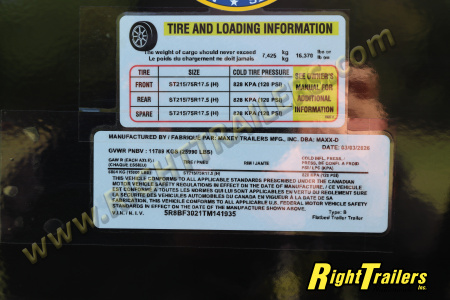 New 2026 8.5X30 MAXX-D GOOSENECK EQUIPMENT TRAILER