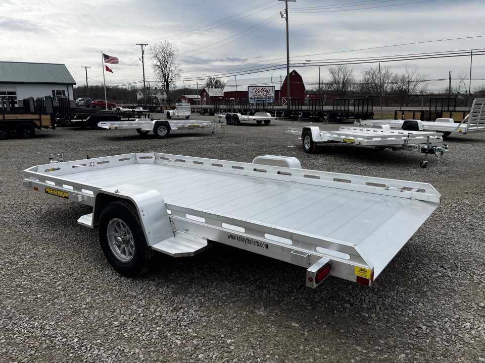 New 2027 Aluma 7814 Aluminum Tilt Utility Trailer