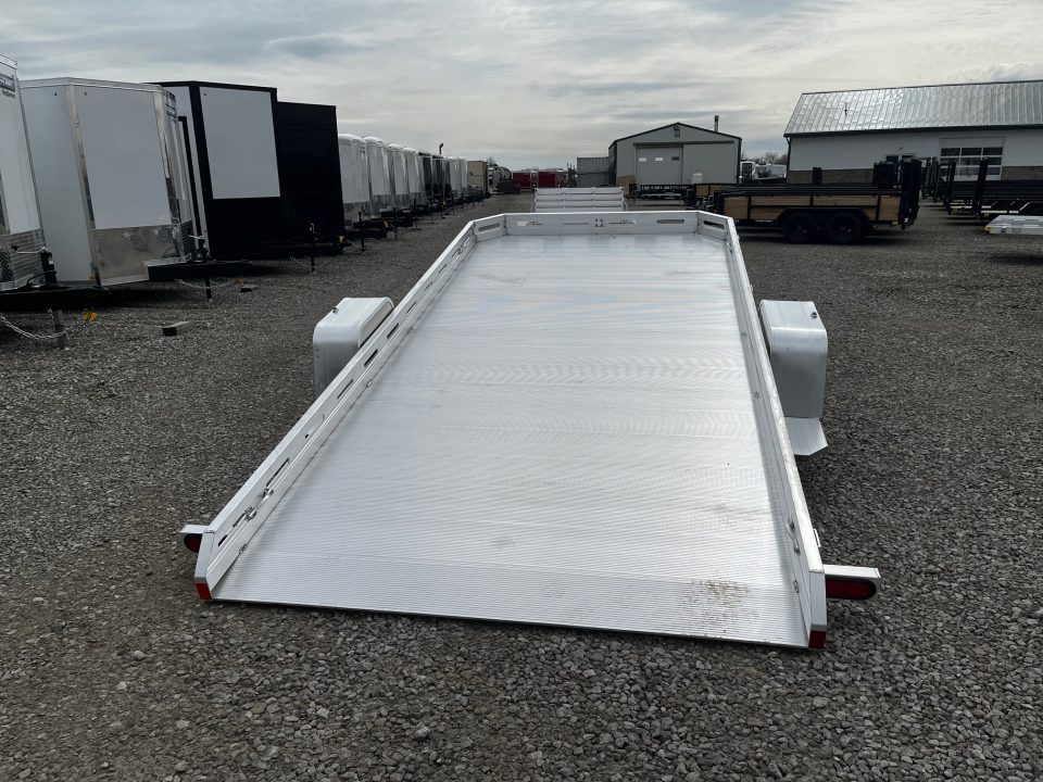 New 2027 Aluma 7814 Aluminum Tilt Utility Trailer