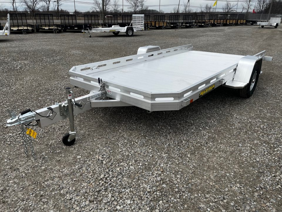 New 2027 Aluma 7814 Aluminum Tilt Utility Trailer