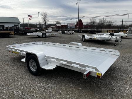 New 2027 Aluma 7814 Aluminum Tilt Utility Trailer