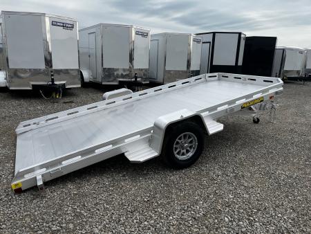 New 2027 Aluma 7814 Aluminum Tilt Utility Trailer