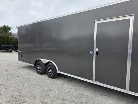 New 2026 Formula Trailers 8.5x24 CAR HAULER WITH ESCAPE DOOR 10K 7' INSIDE SXS UTV GOLF CART Cargo / Enclosed Trailer