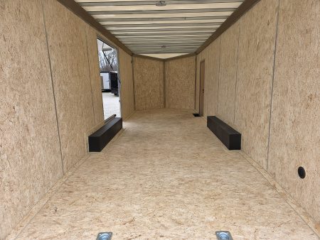 New 2026 Formula Trailers 8.5x24 CAR HAULER WITH ESCAPE DOOR 10K 7' INSIDE SXS UTV GOLF CART Cargo / Enclosed Trailer