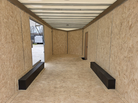New 2026 Formula Trailers 8.5x24 CAR HAULER WITH ESCAPE DOOR 10K 7' INSIDE SXS UTV GOLF CART Cargo / Enclosed Trailer