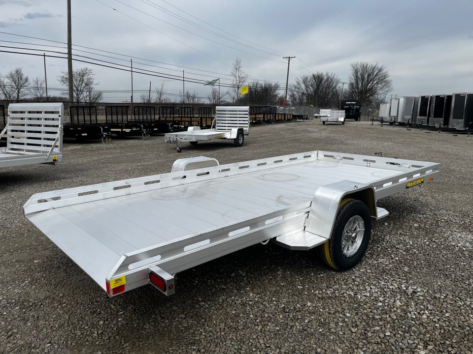 New 2027 Aluma 7815 Aluminum Tilt Utility Trailer