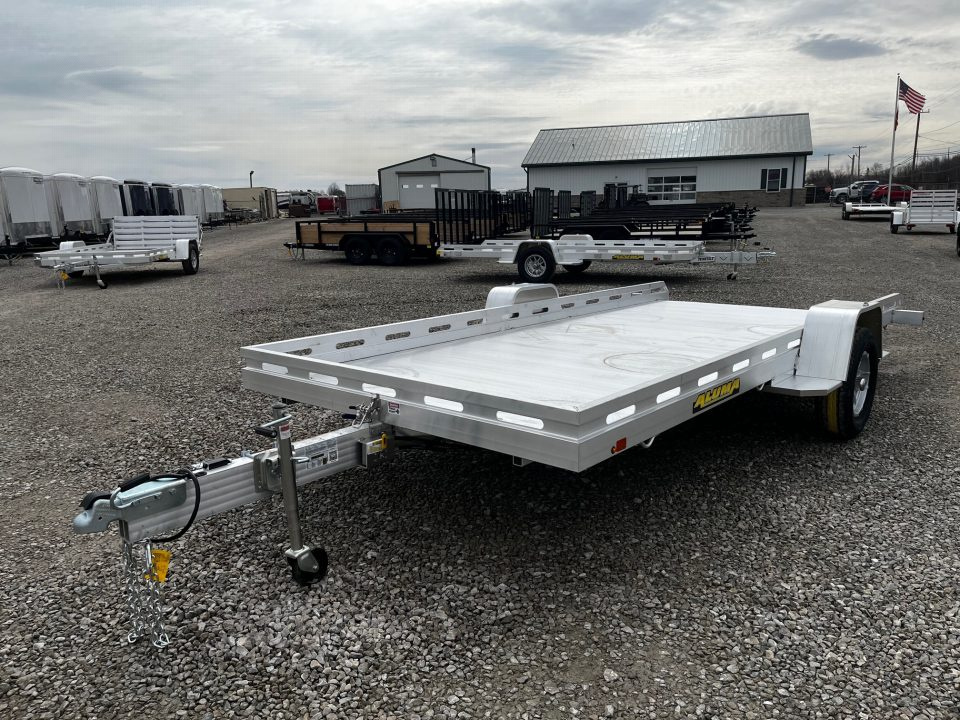 New 2027 Aluma 7815 Aluminum Tilt Utility Trailer
