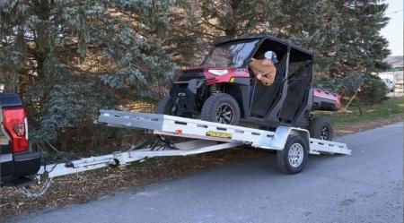 New 2027 Aluma 7815 Aluminum Tilt Utility Trailer