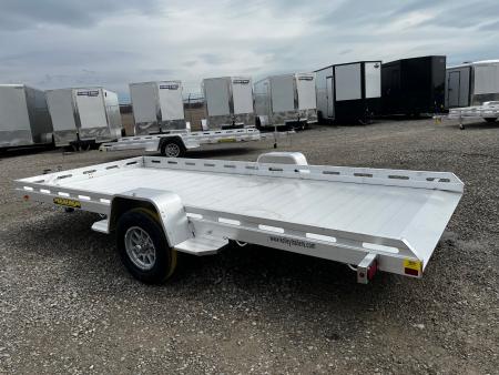 New 2027 Aluma 7815 Aluminum Tilt Utility Trailer