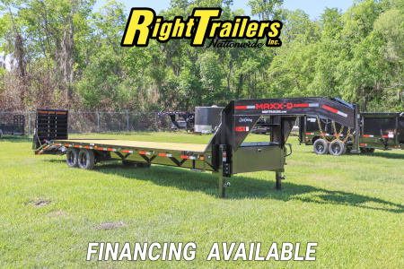 New 2026 8.5X30 MAXX-D GOOSENECK EQUIPMENT TRAILER