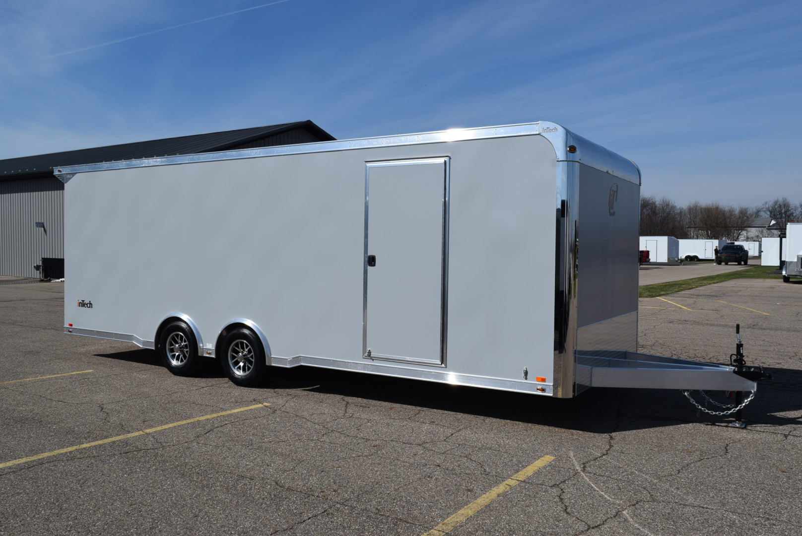 New INTECH 8.5x24 LITE SERIES ALL ALUMINUM CAR HAULER