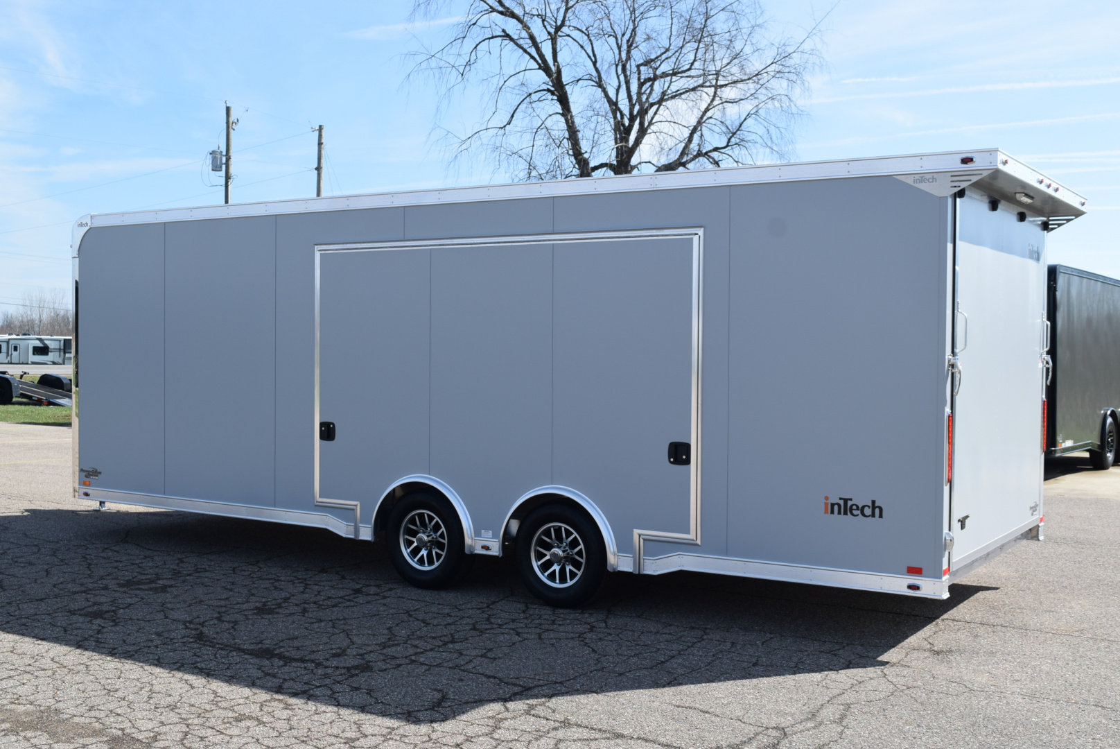 New INTECH 8.5x24 LITE SERIES ALL ALUMINUM CAR HAULER