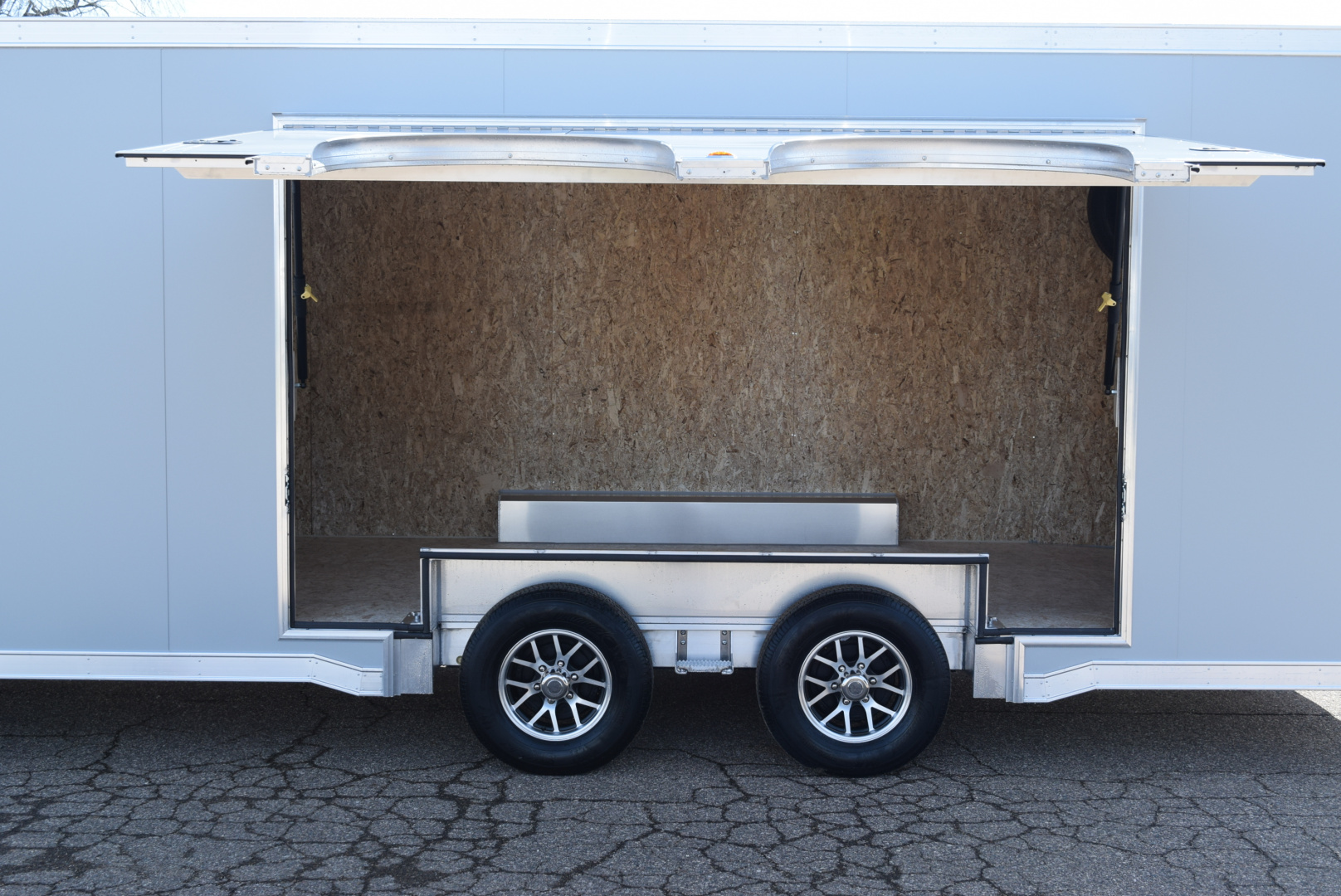 New INTECH 8.5x24 LITE SERIES ALL ALUMINUM CAR HAULER