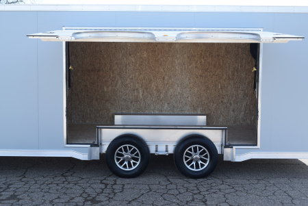 New INTECH 8.5x24 LITE SERIES ALL ALUMINUM CAR HAULER