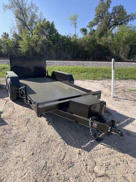 New 2026 P & T Trailers 77X14 SCISSOR/EQUIP 14K Equipment Trailer