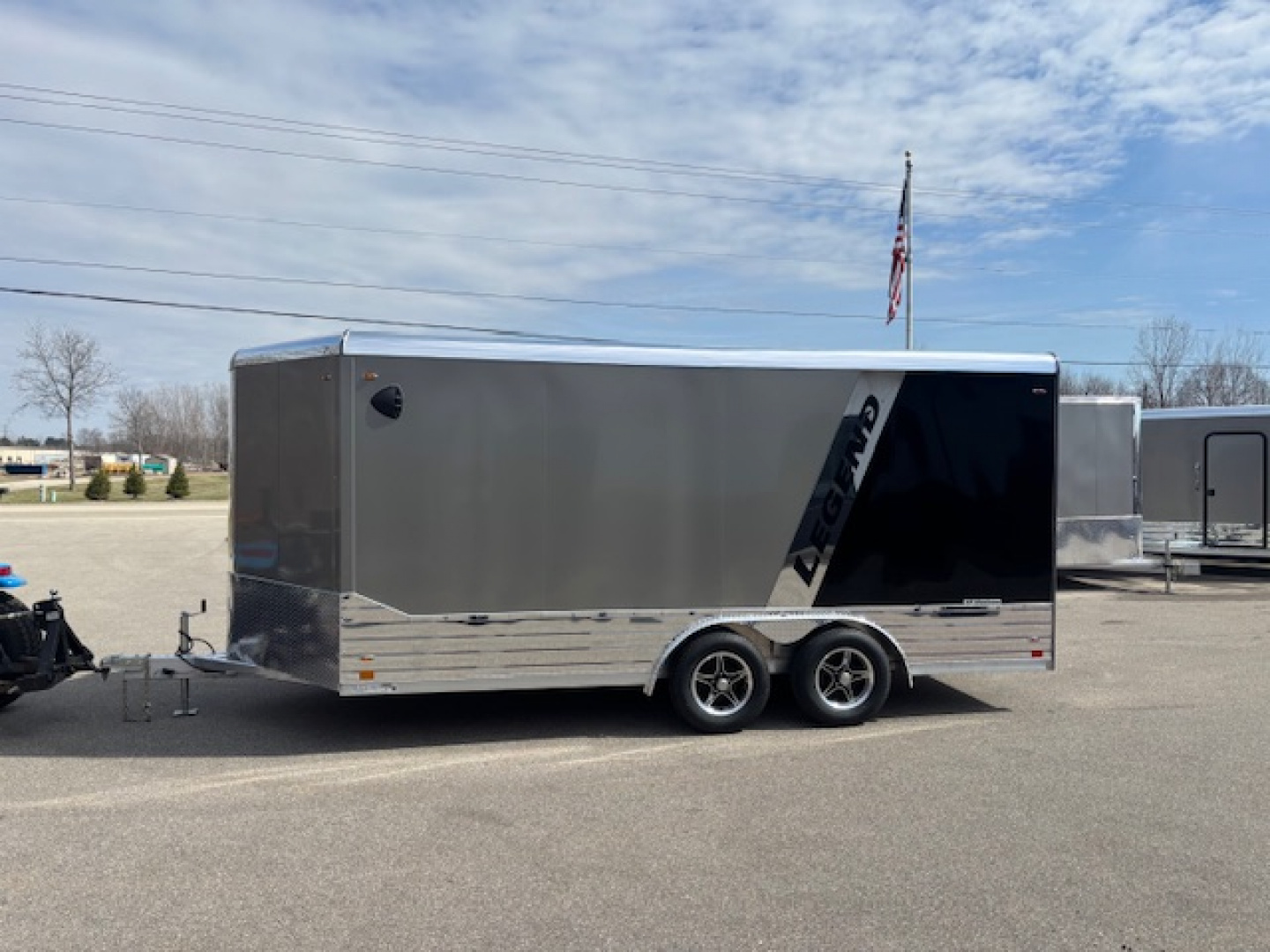 New 2026 Legend Trailers 8x19 DVN All Aluminum Enclosed Trailer
