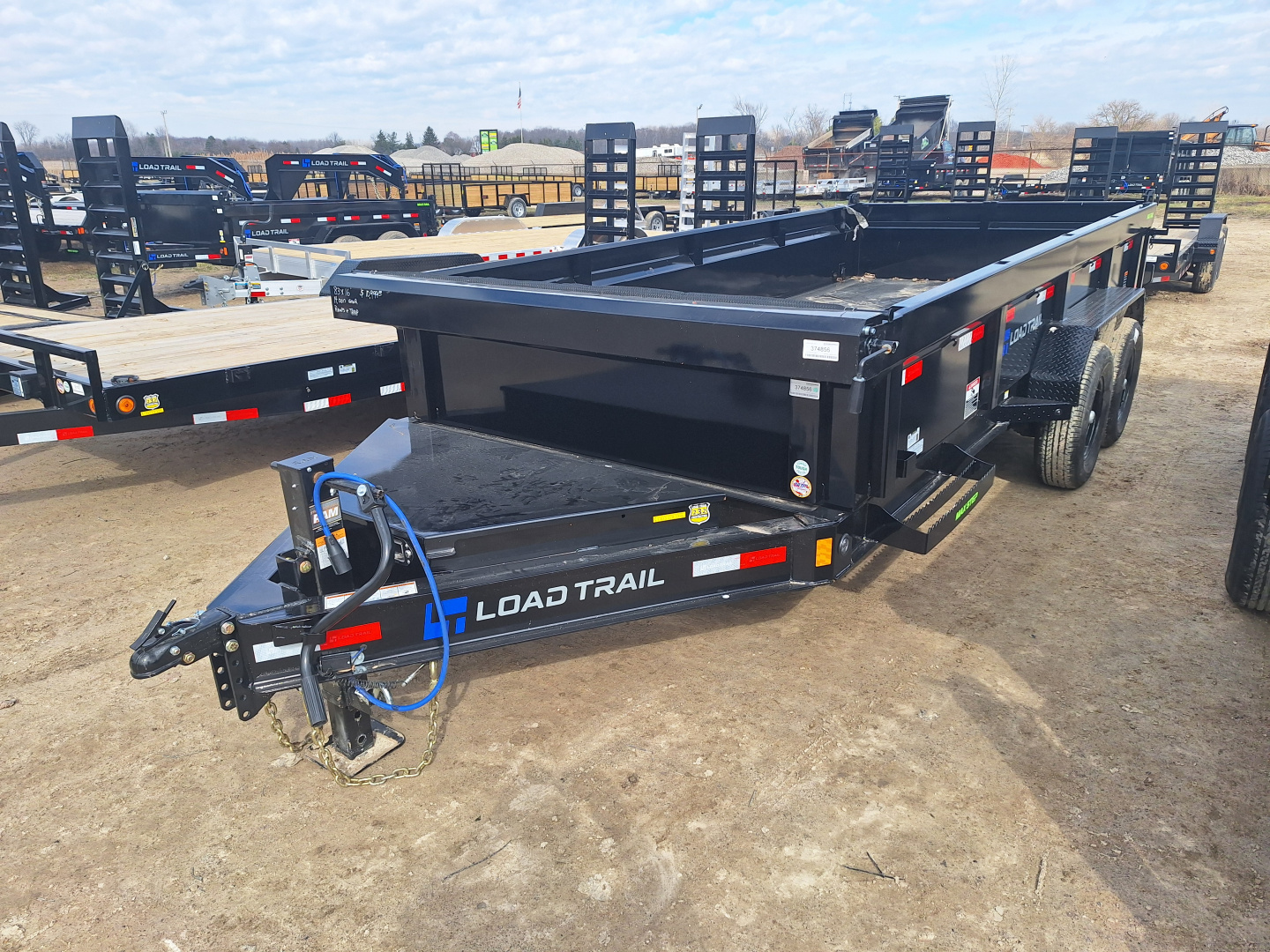 viral load 貴重TXDM 2026 Load Trail DL 83x16x24 Tandem Axle Low-Pro Dump Trailer 16K 洋楽
