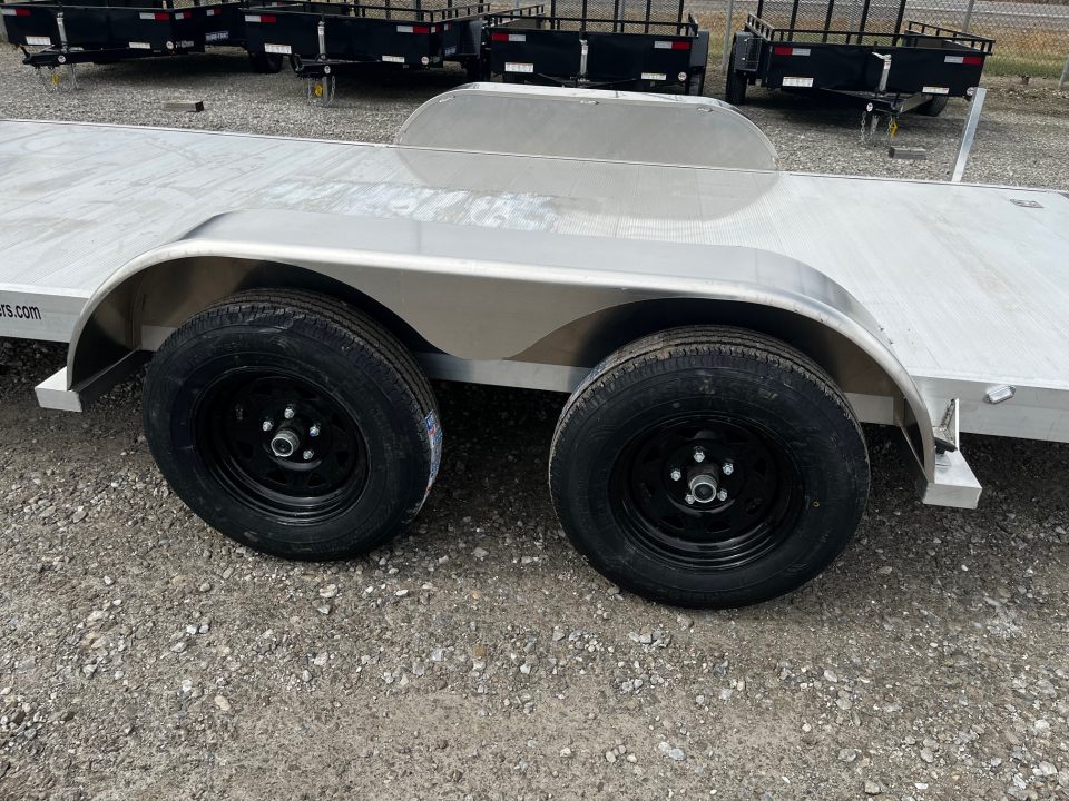 New 2027 Aluma 8216-ESA Aluminum Utility Trailer 7K