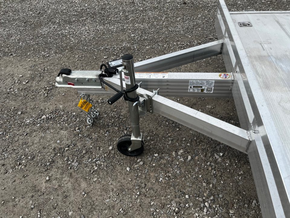 New 2027 Aluma 8216-ESA Aluminum Utility Trailer 7K