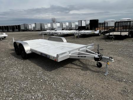 New 2027 Aluma 8216-ESA Aluminum Utility Trailer 7K