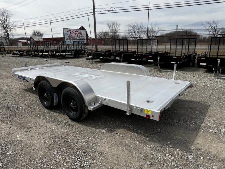 New 2027 Aluma 8216-ESA Aluminum Utility Trailer 7K