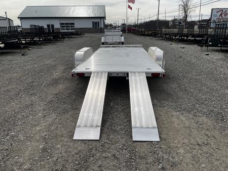 New 2027 Aluma 8216-ESA Aluminum Utility Trailer 7K