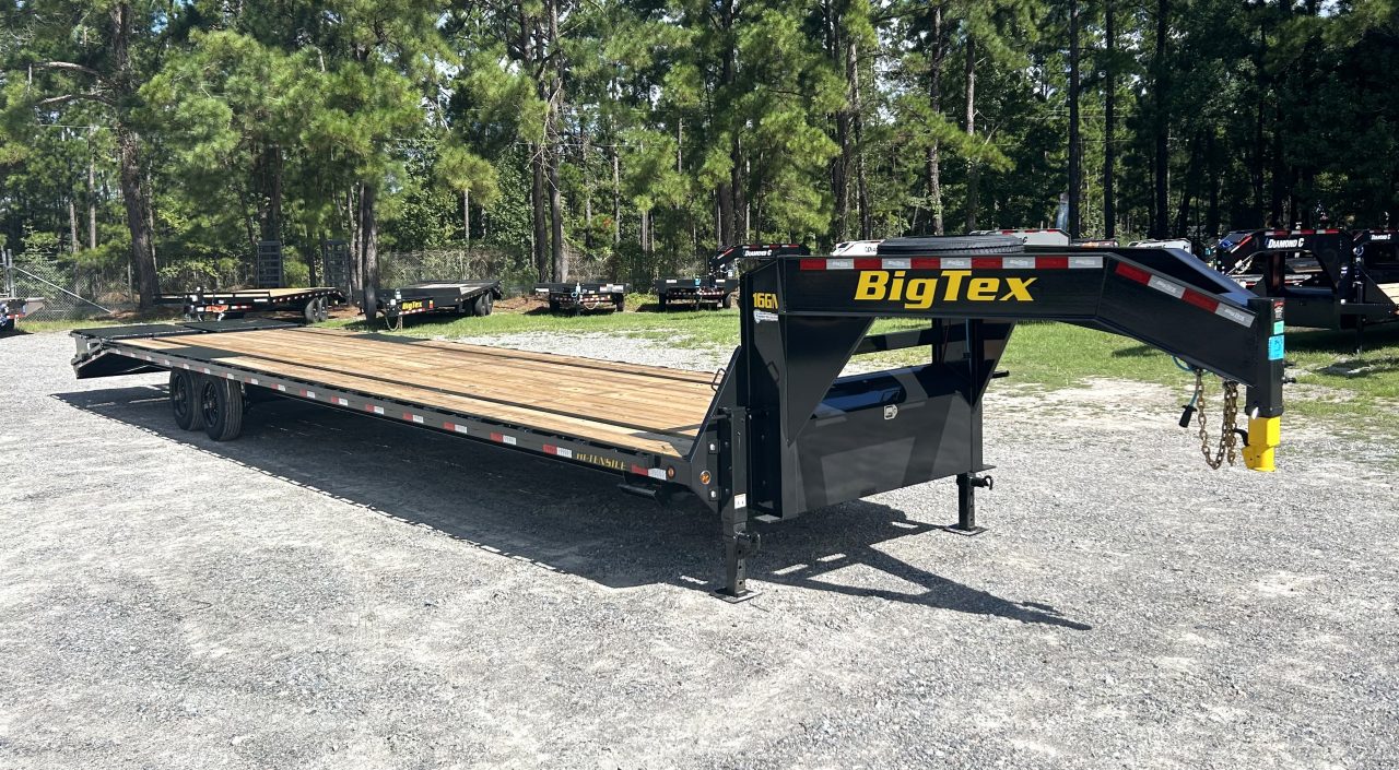 New 2027 Big Tex 16GN 102"X 40 Hot Shot Trailer ( 35ft Deck + 5ft Dovetail ) ** Can Be Downrated