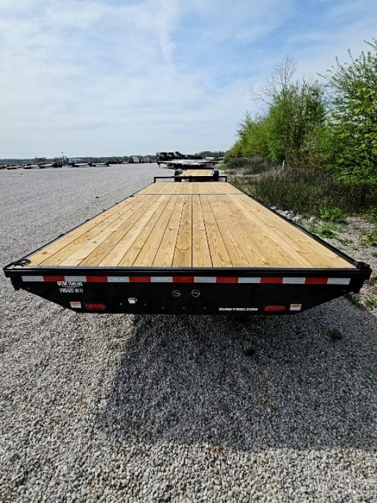 New 2026 Sure-Trac 8.5 x 22 15K SD Deckover Flatbed Trailer