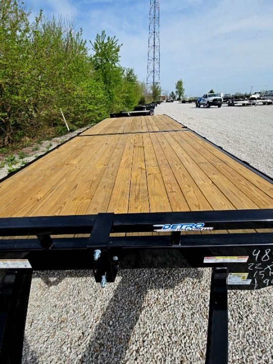 New 2026 Sure-Trac 8.5 x 22 15K SD Deckover Flatbed Trailer