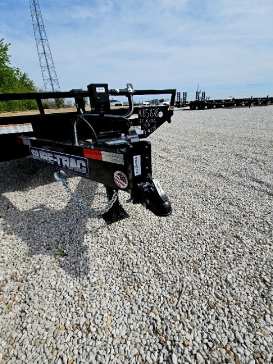 New 2026 Sure-Trac 8.5 x 22 15K SD Deckover Flatbed Trailer