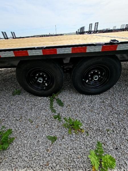 New 2026 Sure-Trac 8.5 x 22 15K SD Deckover Flatbed Trailer