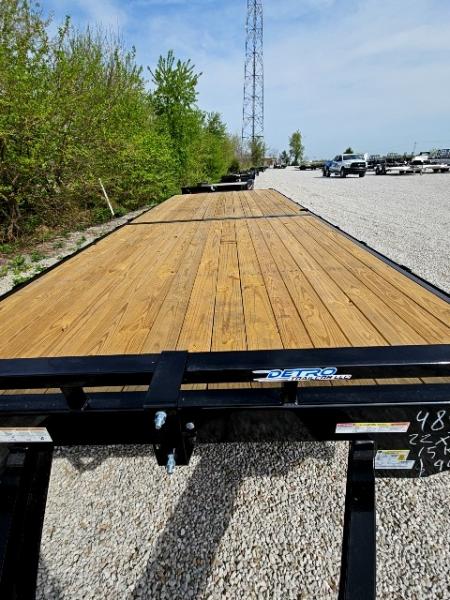 New 2026 Sure-Trac 8.5 x 22 15K SD Deckover Flatbed Trailer