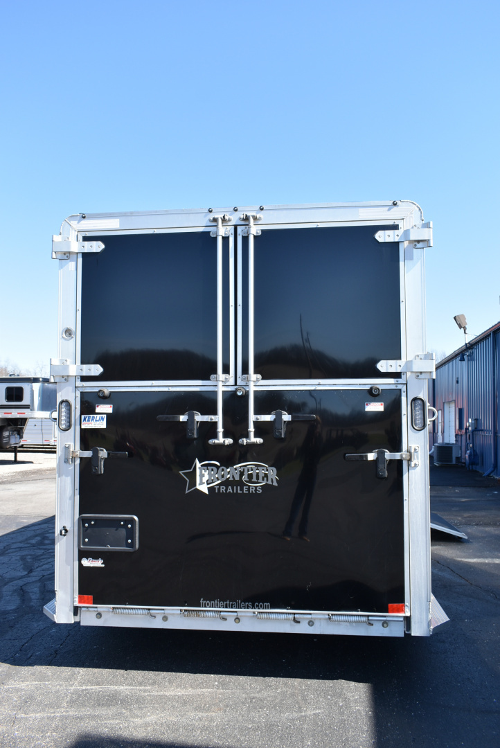 Used 2025 Frontier Trailers Fast Track 2+1 Horse Trailer