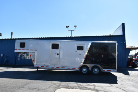 Used 2025 Frontier Trailers Fast Track 2+1 Horse Trailer