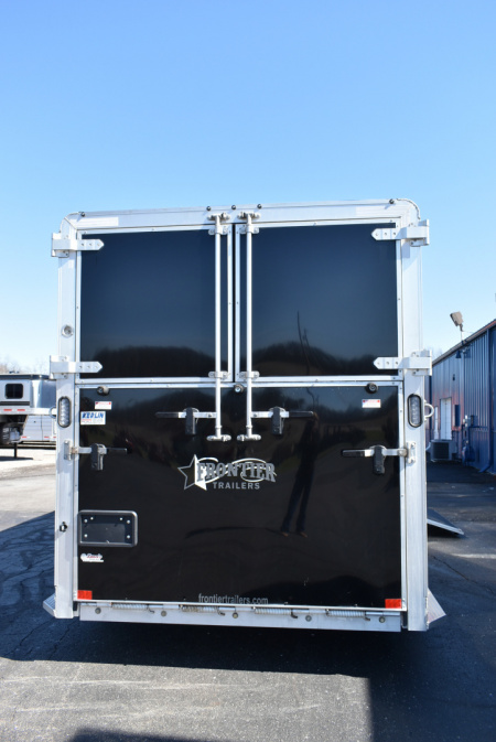 Used 2025 Frontier Trailers Fast Track 2+1 Horse Trailer